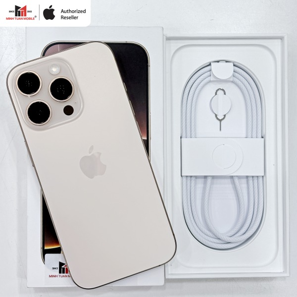 JKW94PYJF4 - [Kèo Thơm] iPhone 16 Pro 128GB Titan Sa Mạc Cũ Đẹp - ****4PYJF4 - 2