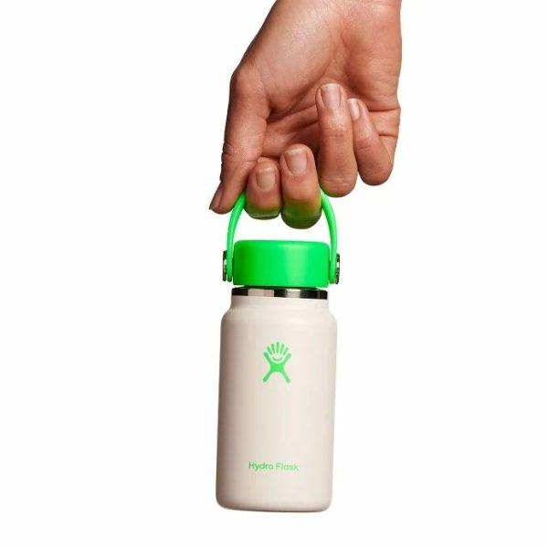 LE-TNY200N4 - Bình nước giữ nhiệt Hydro Flask Micro Wide Flex Cap Oat Neon 6.7 Oz (200ml) - 5