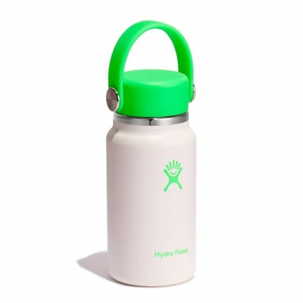 LE-TNY200N4 - Bình nước giữ nhiệt Hydro Flask Micro Wide Flex Cap Oat Neon 6.7 Oz (200ml) - 6