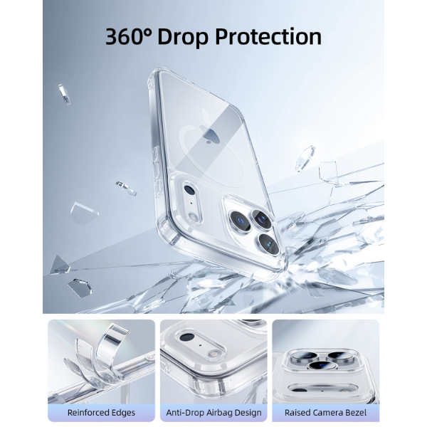 CG10TRN-17PM - Ốp lưng Magsafe iPhone 17 Pro Max Innostyle CrystalGuard - 2
