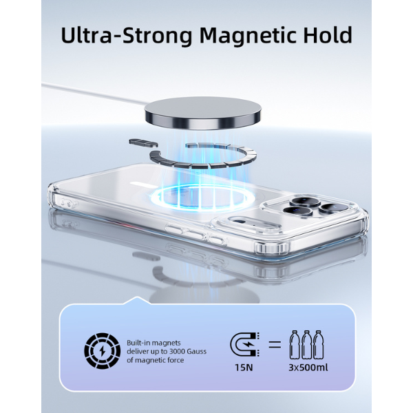 CG10TRN-17PM - Ốp lưng Magsafe iPhone 17 Pro Max Innostyle CrystalGuard - 3