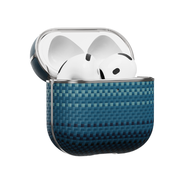 APM2404 - Ốp cứng AirPods 4 PITAKA Aramid Fiber Magnetic - 13
