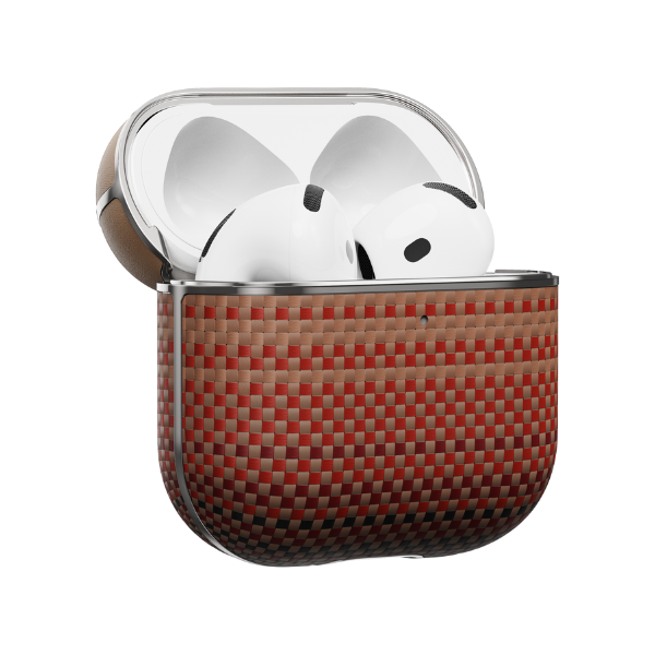 APM2404 - Ốp cứng AirPods 4 PITAKA Aramid Fiber Magnetic - 19