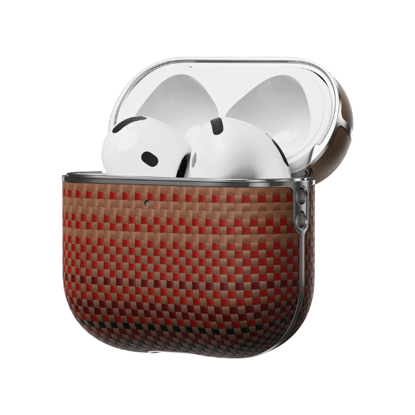 APM2404 - Ốp cứng AirPods 4 PITAKA Aramid Fiber Magnetic - 22