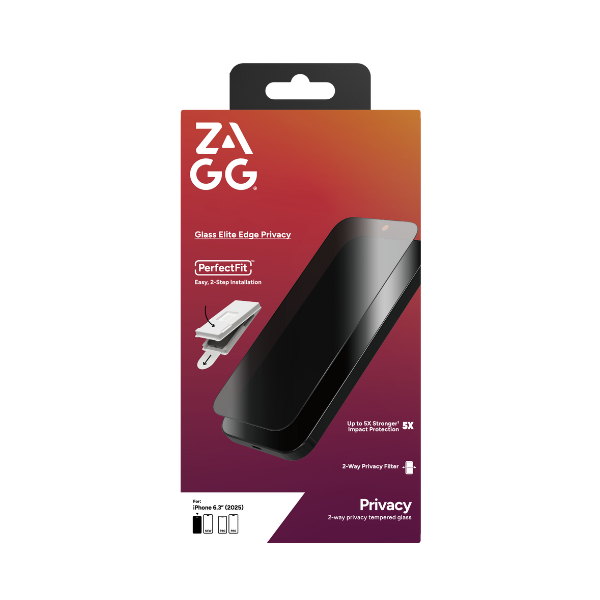 100119408 - Cường lực chống nhìn trộm iPhone 17 ZAGG Elite Edge - 9
