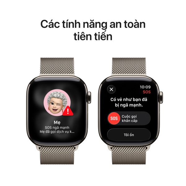 APPLE WATCH S11 42 LTE THEP - Apple Watch Series 11 42mm LTE Viền Titan Dây Thép - 2