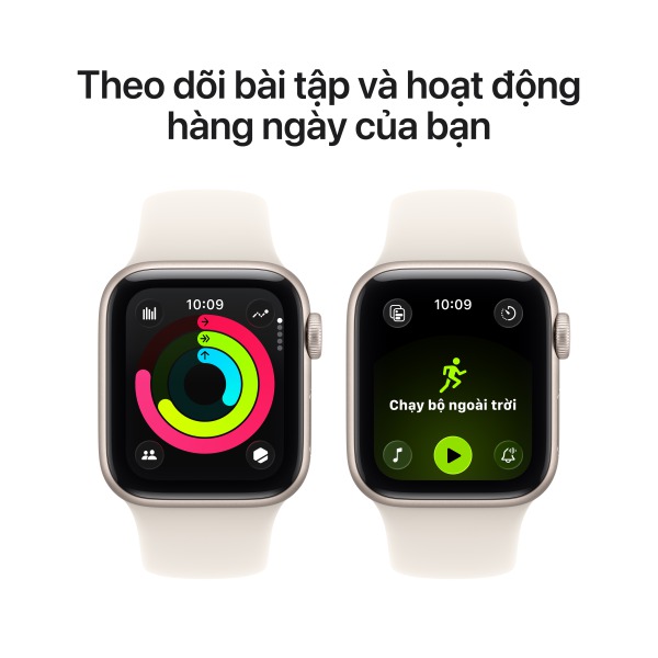APPLE WATCH SE 3 44 GPS - Apple Watch SE 3 2025 GPS 44mm Viền Nhôm Dây Cao Su - 7