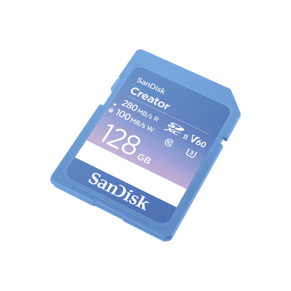 SDSDXEP-128G-GNCIS - Thẻ nhớ SDXC SanDisk Creator 128GB V60 U3 C10 UHS-II 280MB s (SDSDXEP-128G-GNCIS) - 3