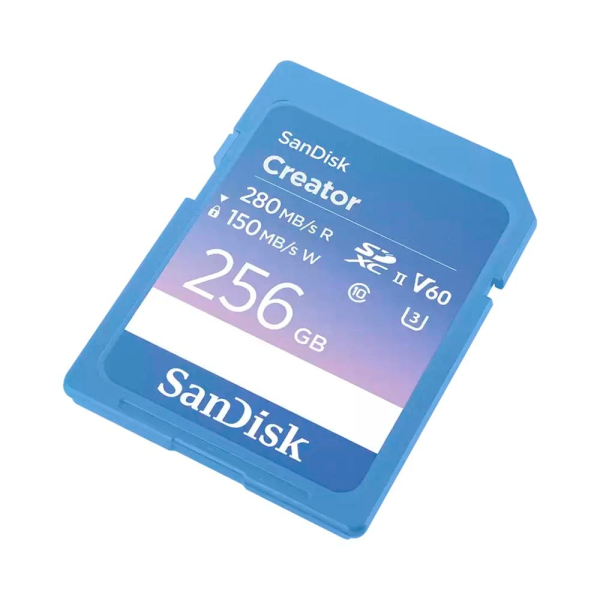 SDSDXEP-256G-GNCIS - Thẻ nhớ SDXC SanDisk Creator 256GB V60 U3 C10 UHS-II 280MB s (SDSDXEP-256G-GNCIS) - 3