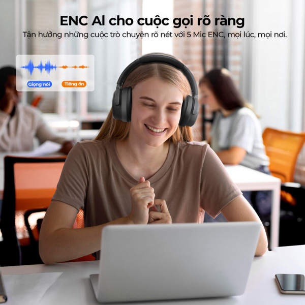EFTUNEPROBK - Tai nghe chụp tai Earfun Tune Pro - 5