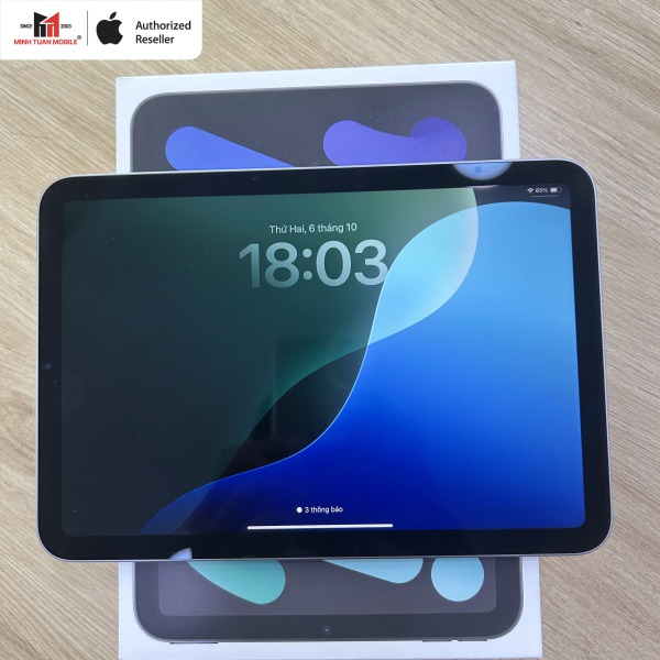 KW5QKM170H - [Kèo Thơm] iPad mini 7 Wifi 128GB Gray Cũ Đẹp - ****KM170H - 2