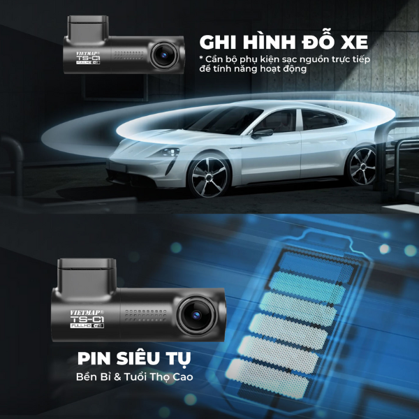 TS-C1 - Camera hành trình Vietmap cảnh báo giao thông C1 - 5