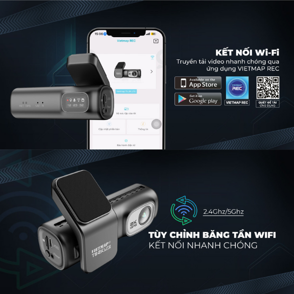 TS-2K-LITE - Camera hành trình Vietmap cảnh báo giao thông TS-2K Lite - 7