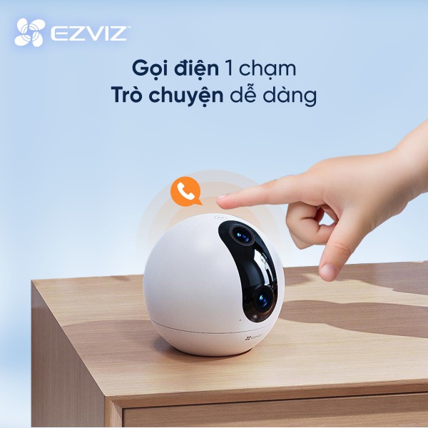 C60P-DUAL-3MP - Camera IP 360 độ 8MP EZVIZ C60P Dual Mix - 10
