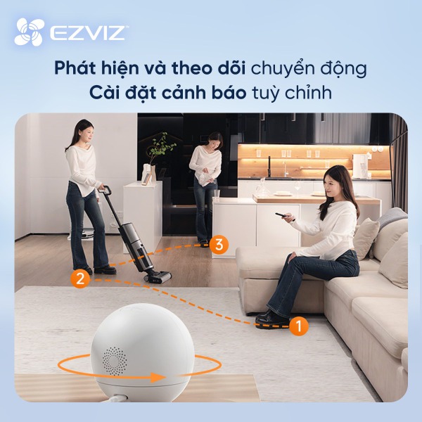 C60P-DUAL-3MP - Camera IP 360 độ 8MP EZVIZ C60P Dual Mix - 11