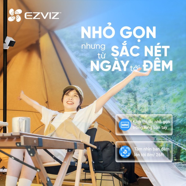 CB2-4G-3MP - Camera không dây dùng pin 3MP EZVIZ CB2 4G - 7