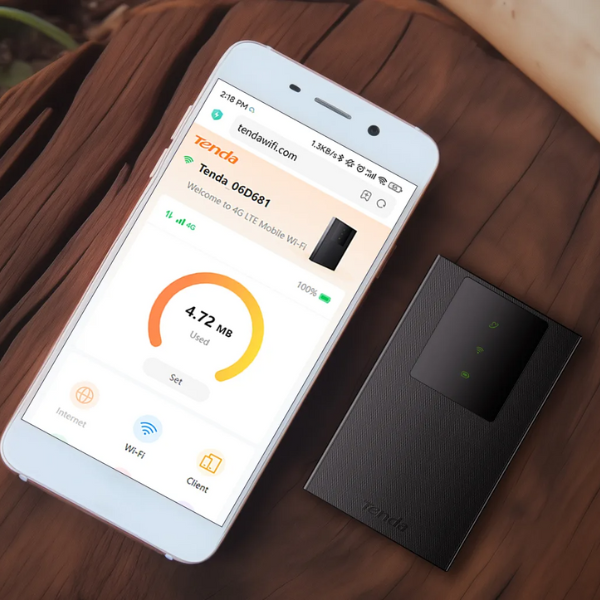 4G180V4 - Bộ phát Wifi di động 4G LTE 286Mbps Tenda 4G180-V4 - 9