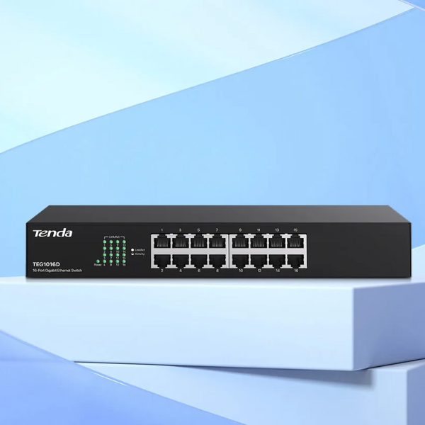 TEG1016D - Switch Tenda 16-Port 1G TEG1016D - 9