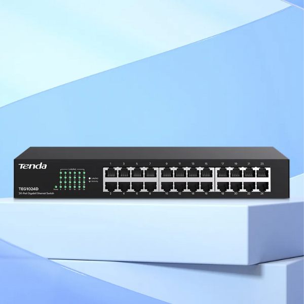 TEG1024D - Switch Tenda 24-Port TEG1024D - 6