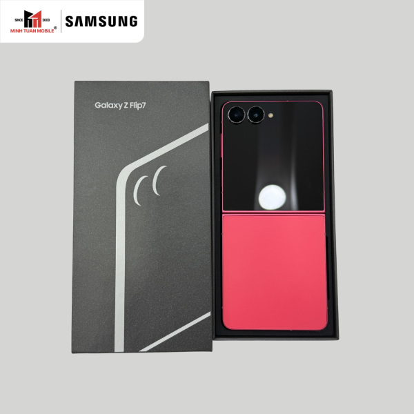 358054560630894 - Samsung Galaxy Z Flip7 12GB 512GB Đỏ San Hô - Cũ Đẹp (*********630894) - 2