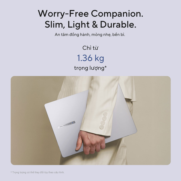 P3605CVA-PL0047W - Laptop ASUS ExpertBook P3605CVA-PL0047W (Intel Core i7-13620H | Intel UHD | 16 inch WQXGA | 16GB | 512GB | Win 11 | Xám) - 8