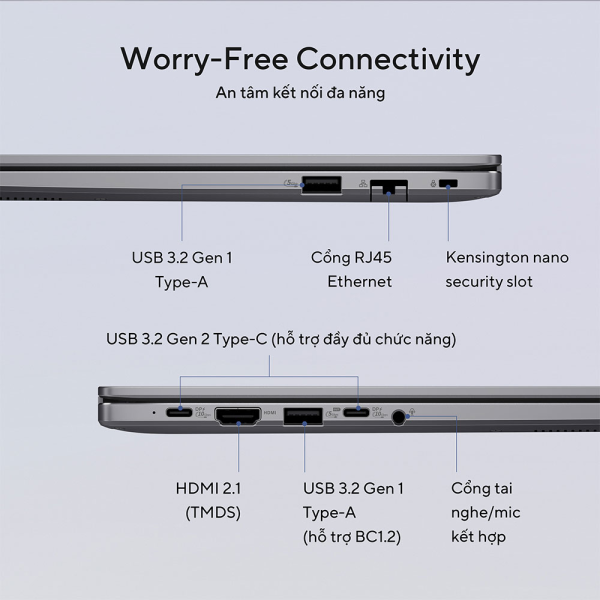 P3605CVA-PL0047W - Laptop ASUS ExpertBook P3605CVA-PL0047W (Intel Core i7-13620H | Intel UHD | 16 inch WQXGA | 16GB | 512GB | Win 11 | Xám) - 9