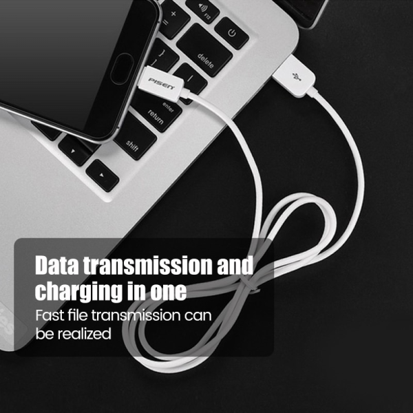 TC25-1000 (GLB) - Cáp sạc USB-A to Type-C Pisen 1m TC25-1000 - 4