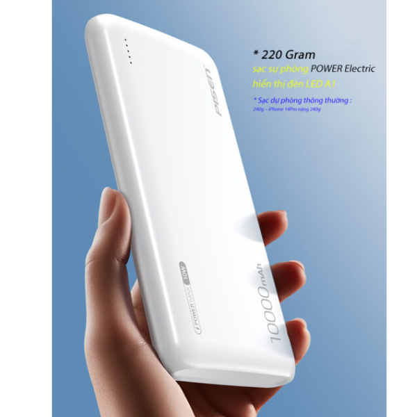 TP-D094 - Pin sạc dự phòng Pisen 10W 10.000 mAh D094 - 6