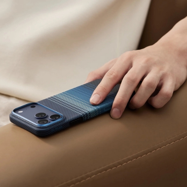 Ốp lưng Magsafe iPhone 16 Pro Max Pitaka Tactile Woven-KI1601MOM-8