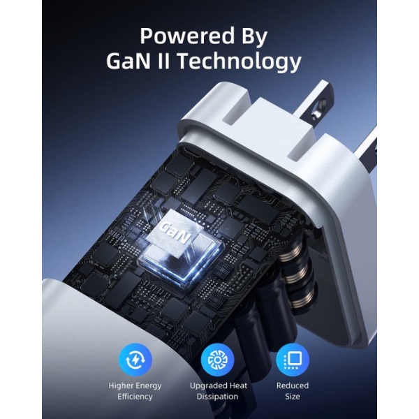 Cốc sạc nhanh Innostyle 45W Type-C GoCharge-IC45WHT-US-7