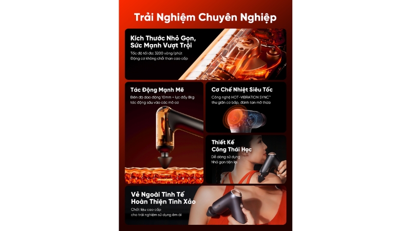 Súng Massage Breo Lucky 7-BREOM0220-WHT-8