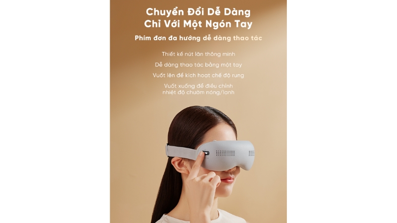 Máy massage mắt Breo See K Pro-BREOKPRO-GRY-8