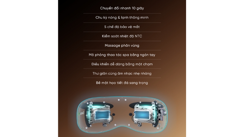 Máy massage mắt Breo See K Pro-BREOKPRO-GRY-10