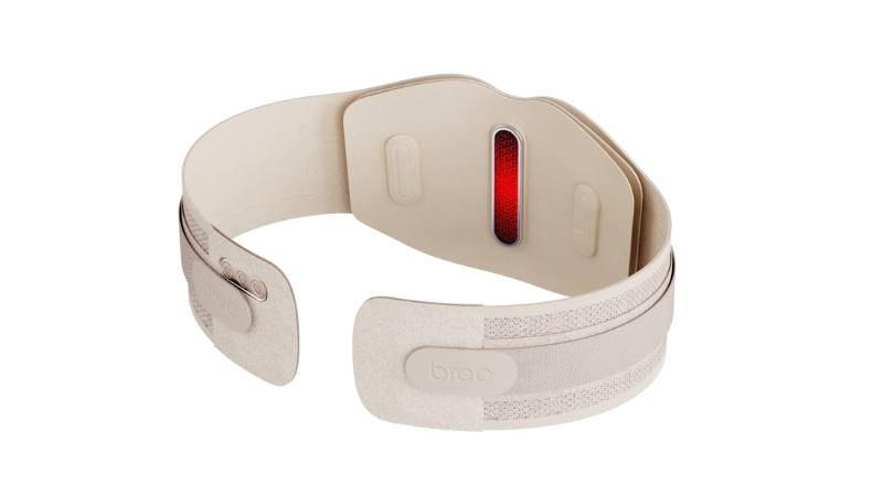 Đai massage chườm nóng bụng và thắt lưng Breo Y2-BREOY2-WHT-2