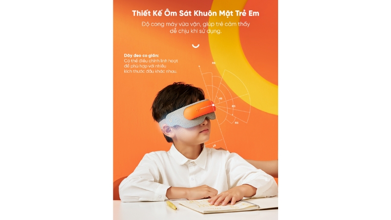 Kính massage mắt trẻ em Breo See 5K-BREOSEE5K-GRY-9