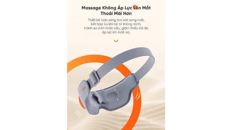 Kính massage mắt trẻ em Breo See 5K-BREOSEE5K-GRY-10
