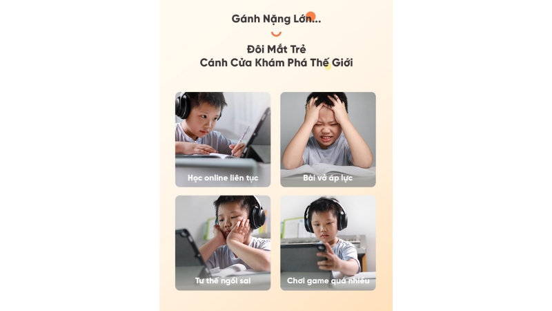 Kính massage mắt trẻ em Breo See 5K-BREOSEE5K-GRY-14