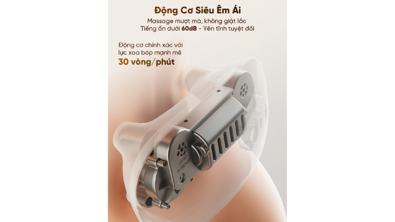 Máy massage lưng Breo P3-BREOP3-WHT-12