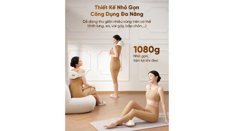 Máy massage lưng Breo P3-BREOP3-WHT-14