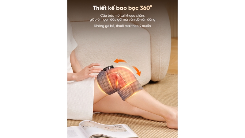 Máy massage đầu gối Breo X2-BREOX2-GRY-6