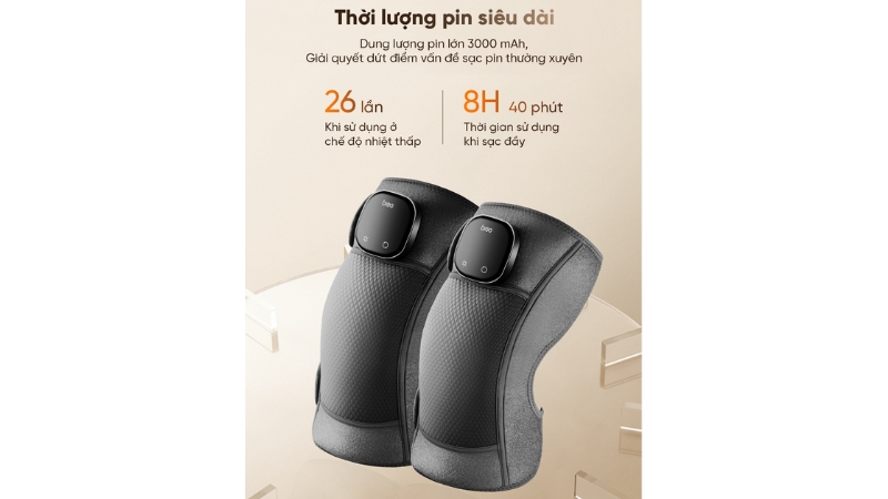 Máy massage đầu gối Breo X2-BREOX2-GRY-7