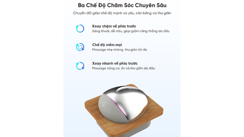 Máy massage da đầu Breo Scalp mini pro-BREOS2MPRO-GRY-7