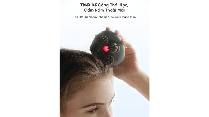 Máy massage da đầu Breo Scalp mini pro-BREOS2MPRO-GRY-11