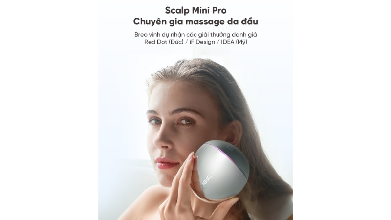 Máy massage da đầu Breo Scalp mini pro-BREOS2MPRO-GRY-6