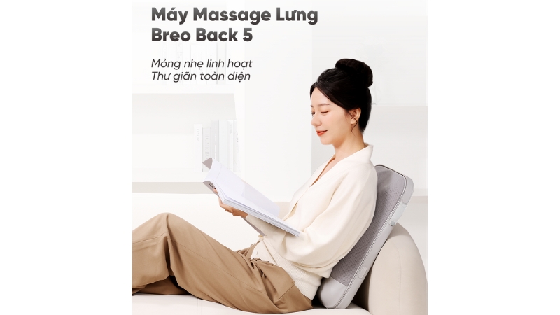 Máy massage lưng Breo Back 5-BREOBACK5-BRN-13