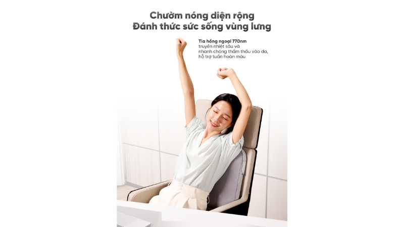 Máy massage lưng Breo Back 5-BREOBACK5-BRN-17