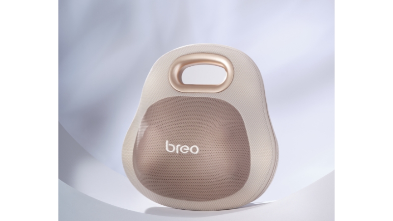 Gối massage Breo Back Lite-BREOBACKLITE-GRY-16