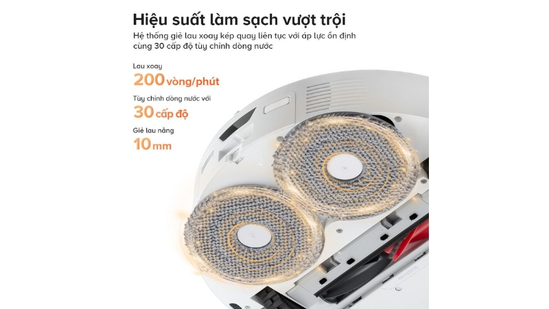 Robot hút bụi lau nhà Roborock Q Revo EDGE 5V1-QRES52-00-BLK-19