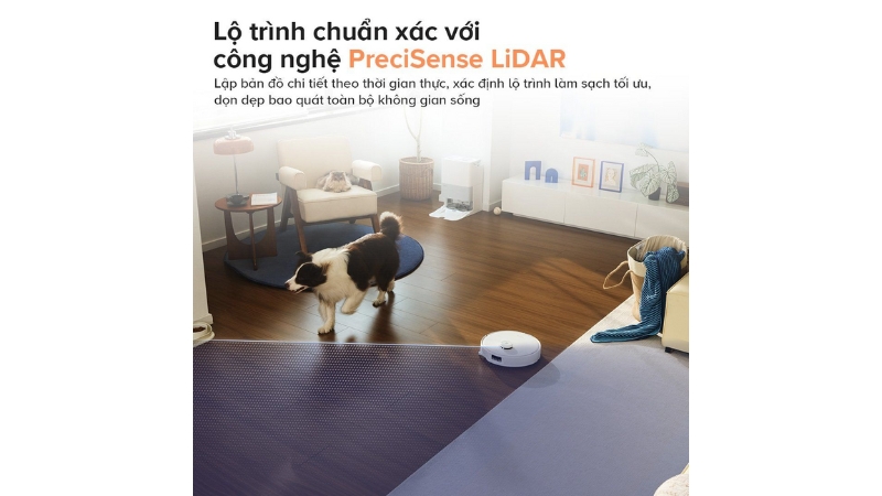 Robot hút bụi lau nhà Roborock Q Revo EDGE 5V1-QRES52-00-BLK-21