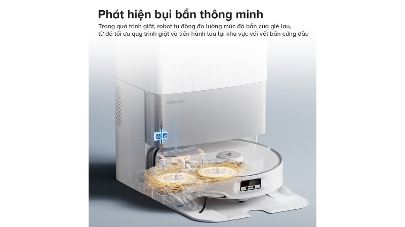 Robot hút bụi lau nhà Roborock Q Revo EDGE 5V1-QRES52-00-BLK-22